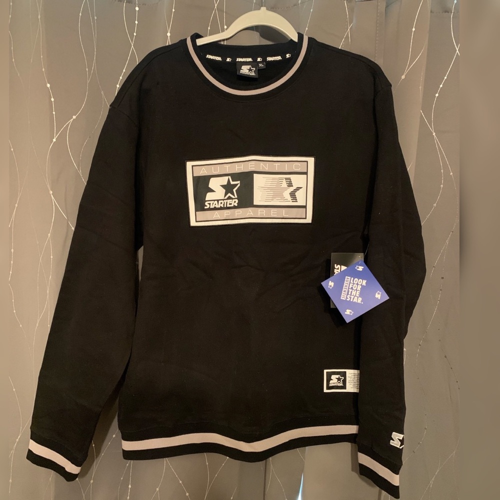 Starter pullover sweater